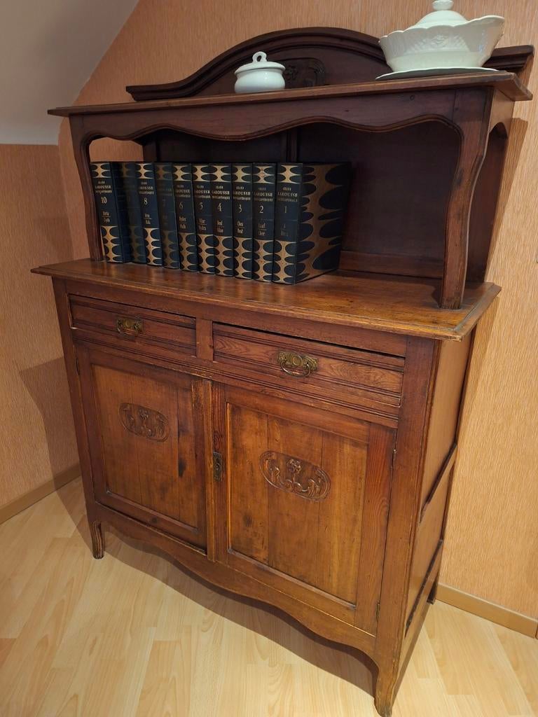 Buffet ancien en bois, Enlèvement, Chêne