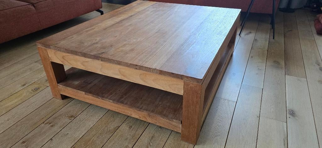 table basse, Teck, 100 à 150 cm, Moins de 50 cm, Enlèvement