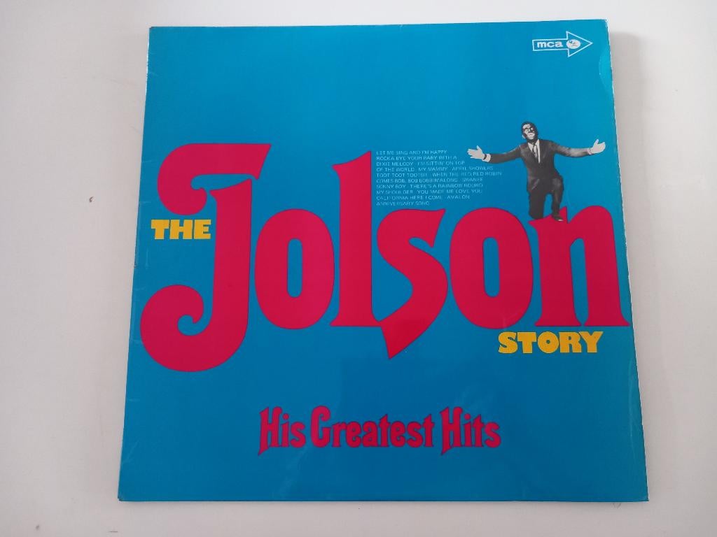 LP vinyle Al Jolson Story Greatest Hits Jazz Pop Rock, Enlèvement ou Envoi, 12 pouces, Jazz