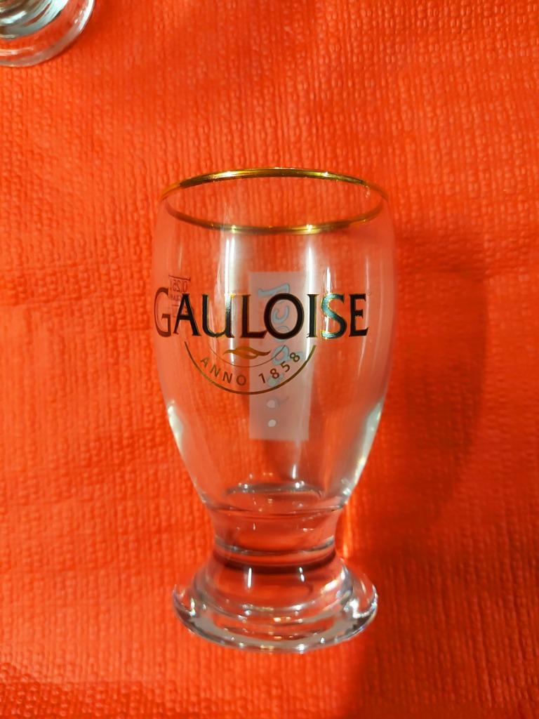 6 verres à bière LA GAULOISE, Ophalen, Zo goed als nieuw, Pul(len)