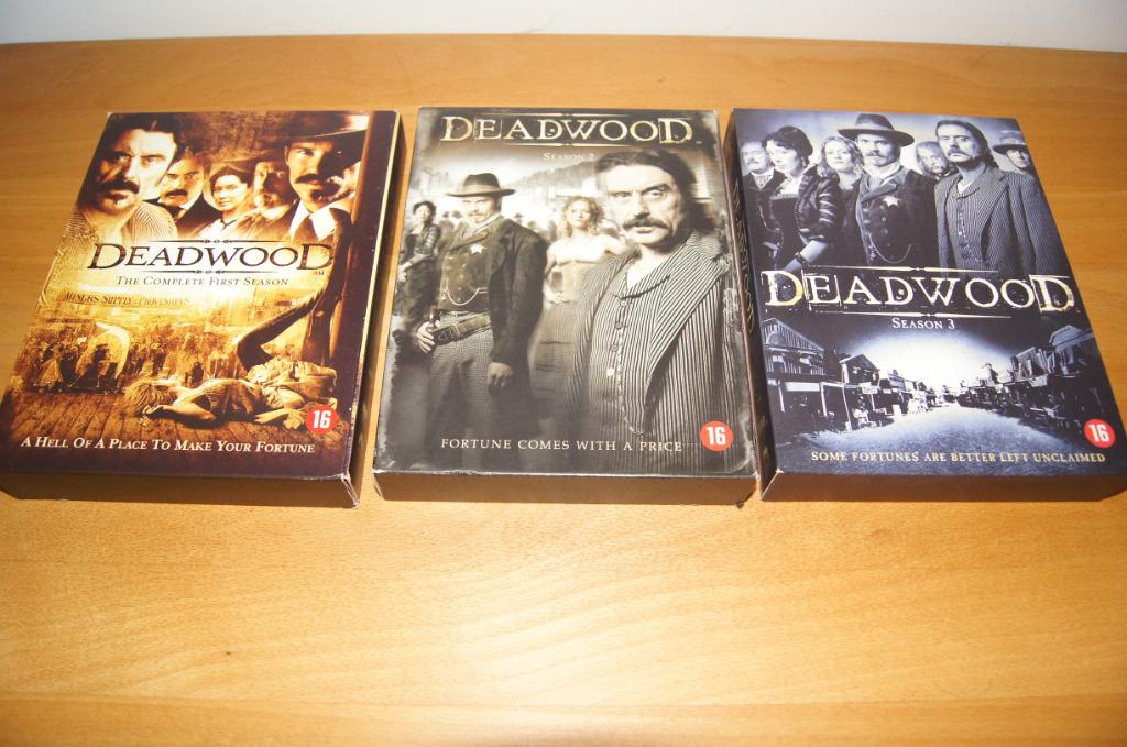 DEADWOOD alle 3 de seizoenen, Ophalen of Verzenden, Zo goed als nieuw