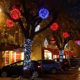 40cm warm witte LED bal voor buiten 44 stuks, Ophalen of Verzenden
