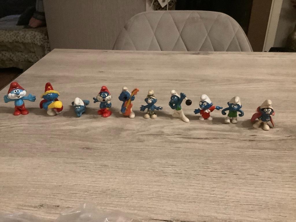 De Smurfen verschillende characters reeks 1 (6 cm), Ophalen of Verzenden, Gebruikt, Verschillende Smurfen, Poppetje, Figuurtje of Knuffel