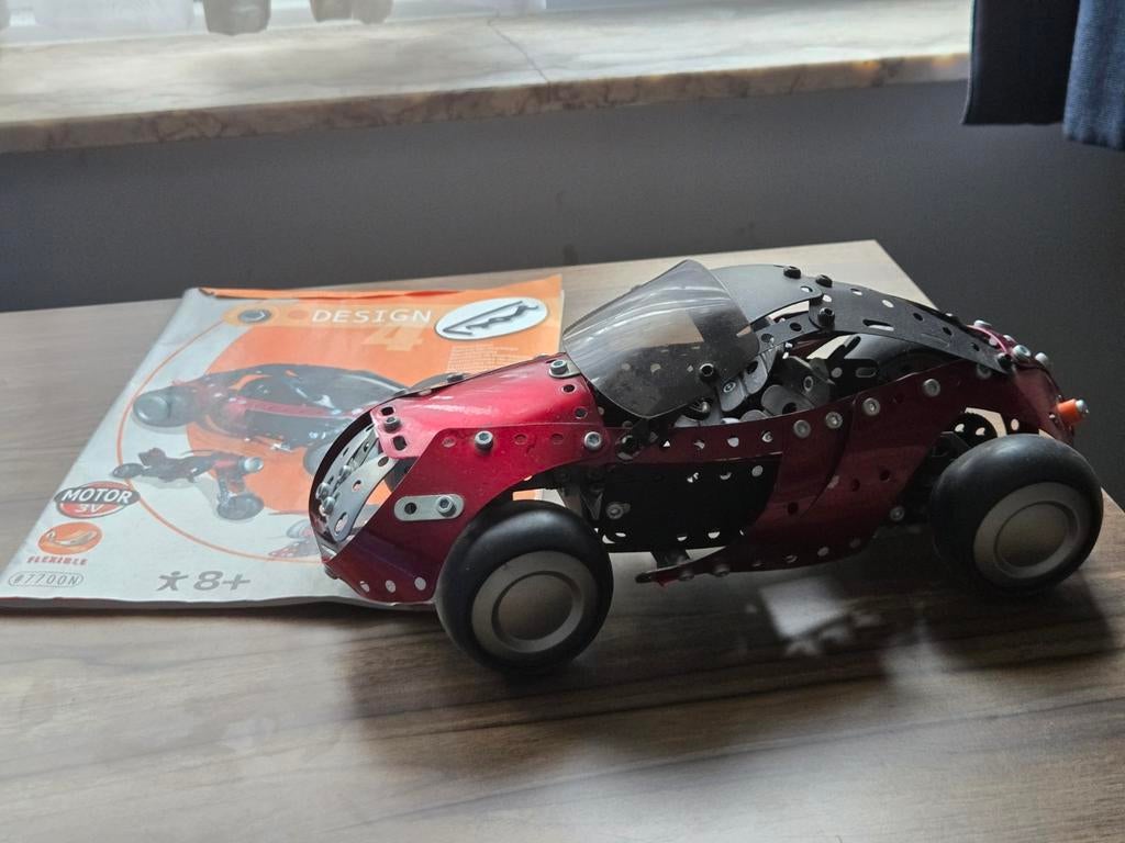 Meccano 15 modellen #7700N flexibele 3v motor, Verzamelen