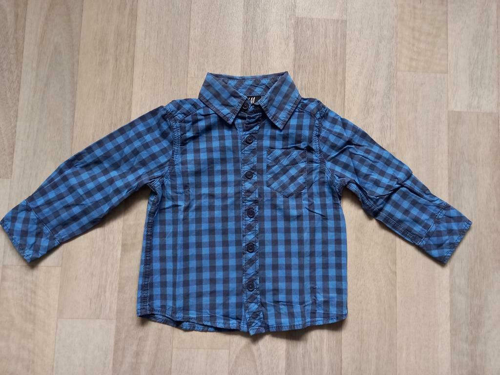 Hemdje H&M Maat 92, Kinderen en Baby's, Kinderkleding | Maat 92, Gebruikt, H&M, Overhemd of Blouse, Ophalen of Verzenden