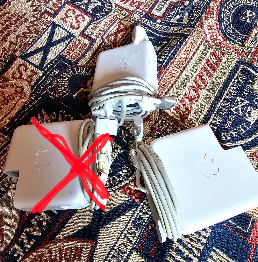 2 x Apple MacBook Pro Air Laders, Computers en Software, Ophalen, Gebruikt, Appel