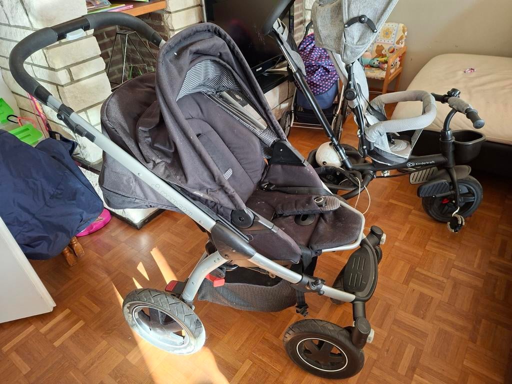 2 verschillende buggys, Ophalen