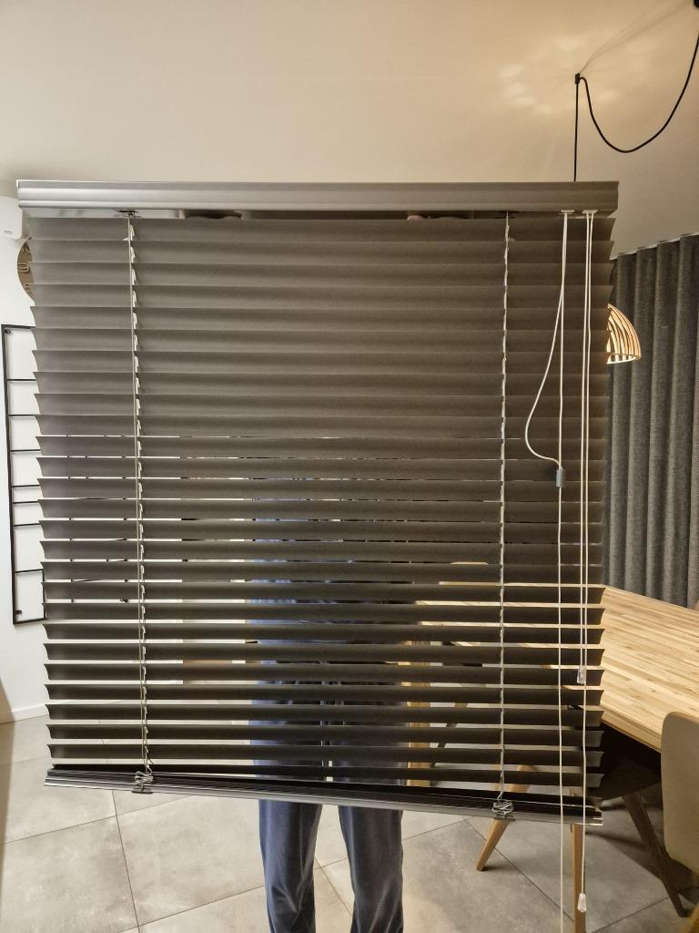 Aluminium lamellen 1710mm hoog X 1127mm breed, Enlèvement, Comme neuf, Brun