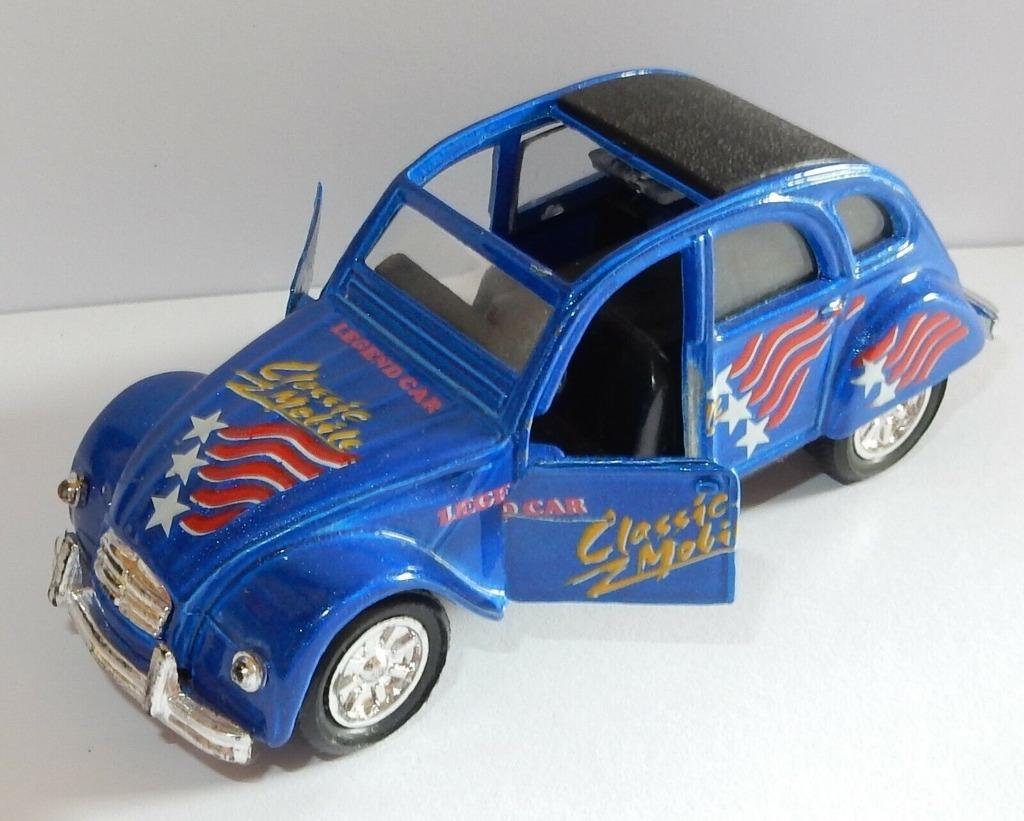 PMS LEGEND CAR CLASSIC MOBILE CITROEN 2    CV neuve bleue, Enlèvement ou Envoi, Neuf