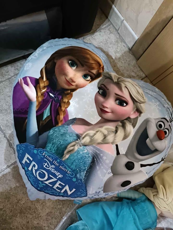 Disney groot hartkussen FROZEN, Ophalen, Overige figuren, Gebruikt, Knuffel