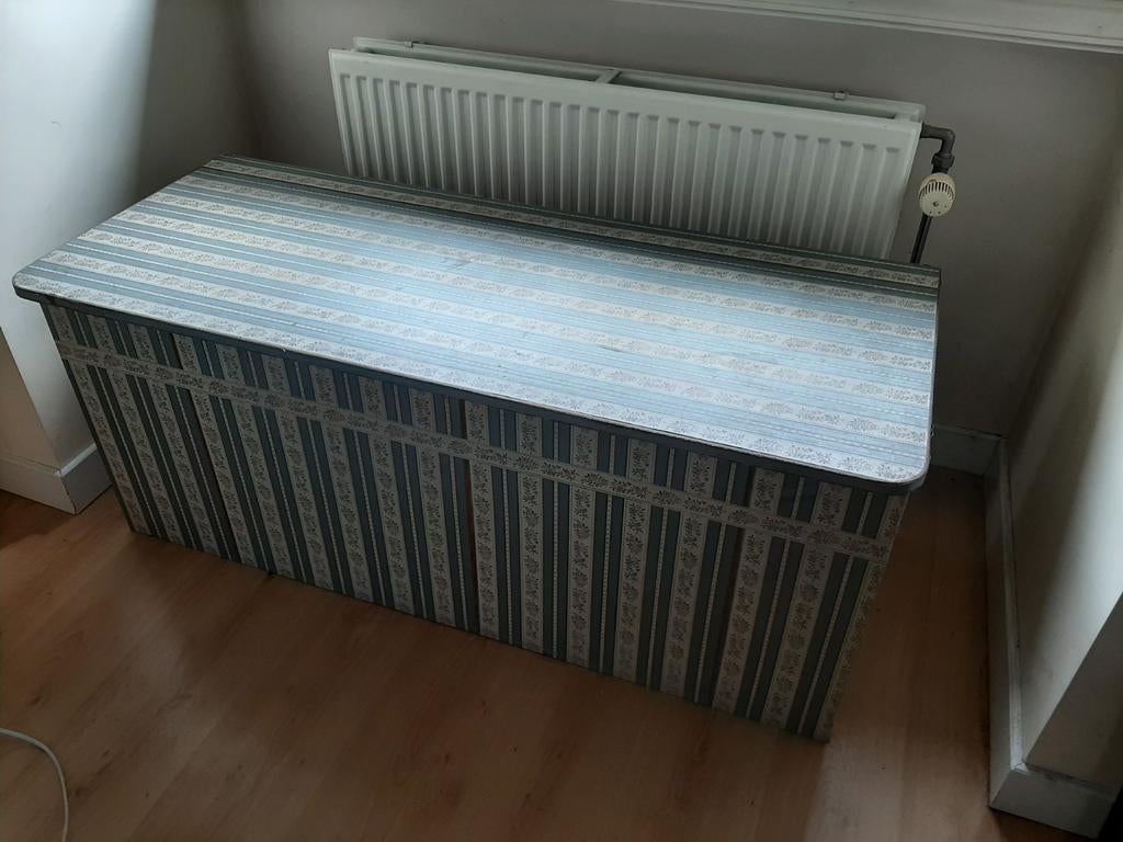 Grote houten opbergkist, Huis en Inrichting, Ophalen, Gebruikt