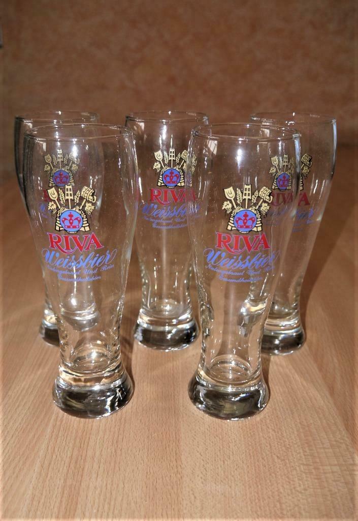 Riva bierglas Weissbier, Verzamelen, Ophalen of Verzenden, Nieuw, Bierglas