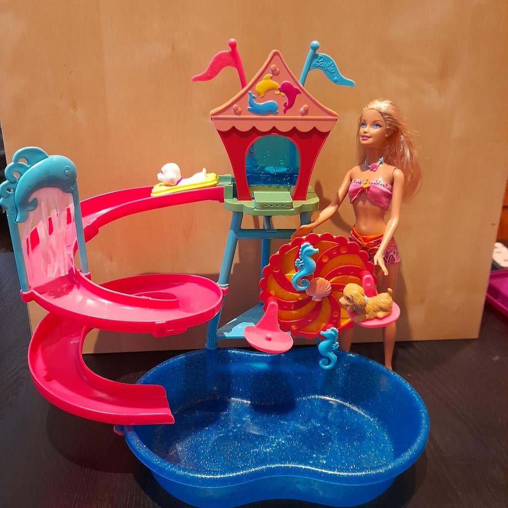 Barbie puppy water park in nieuwe staat, Kinderen en Baby's, Ophalen of Verzenden, Zo goed als nieuw