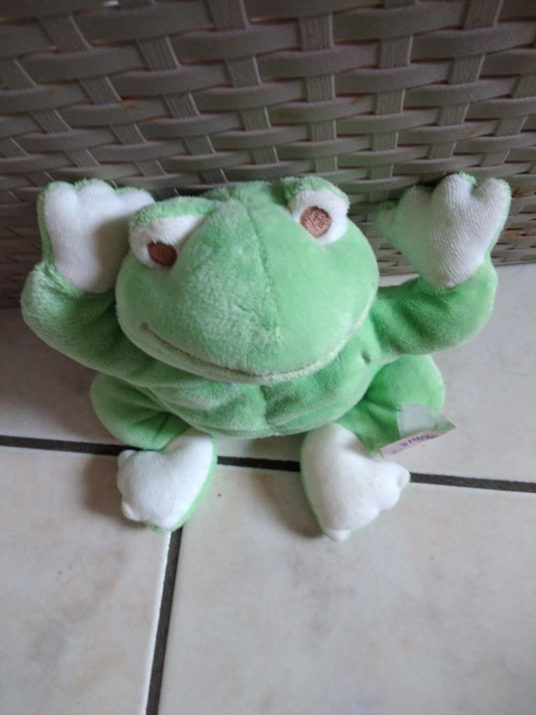 knuffel noukie,s kikker (doos 59), Enfants & Bébés, Jouets | Peluches, Enlèvement ou Envoi, Neuf, Grenouille