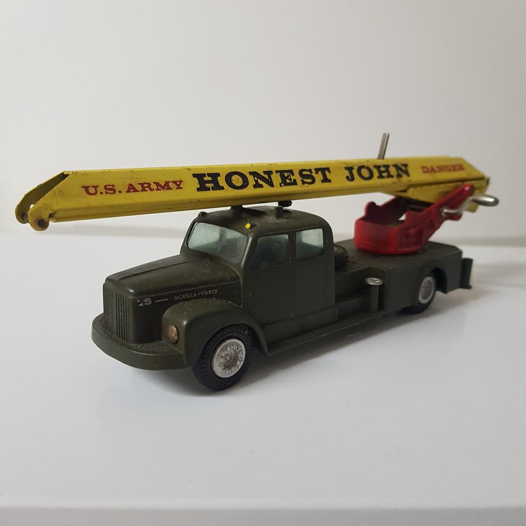 Tekno Scania Vabis, Honest John 445, raketvoertuig, Ophalen of Verzenden, Tekno