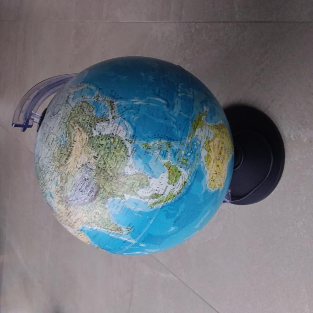 Wereldbol, Kinderen en Baby's, Speelgoed | Educatief en Creatief, Ophalen, Zo goed als nieuw, Ontdekken, Met licht