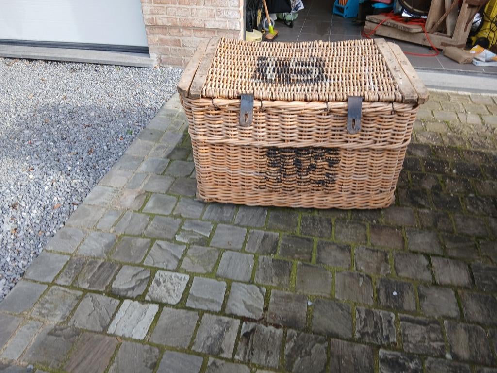 Rieten mand ABL, Verzamelen, Ophalen