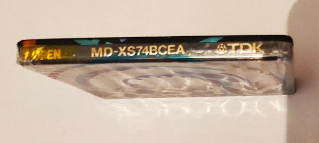 Minidisc TDK MDXS74BCEA - XS-iV Design Line Brain Storm NOUV, Envoi, Lecteur MiniDisc