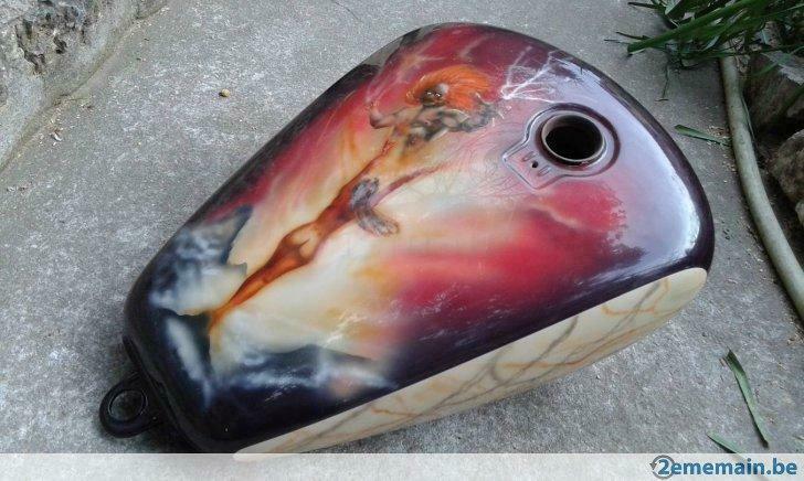 Réservoir chopper Kustom, Motoren, Ophalen of Verzenden, Gebruikt