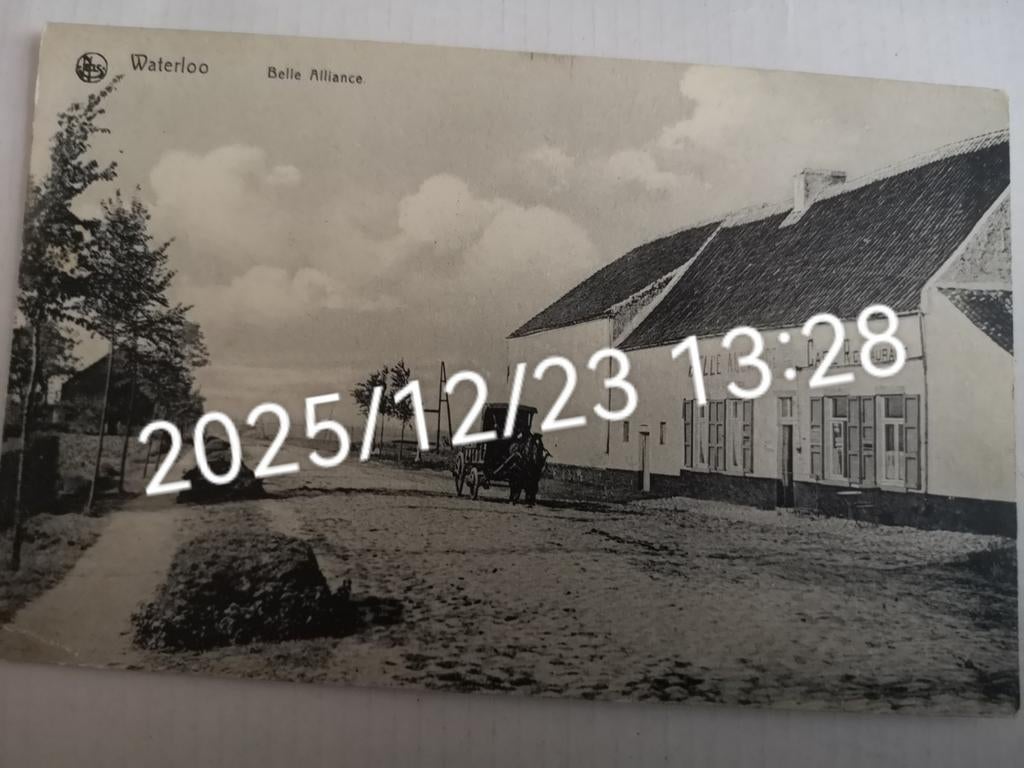 Postkaart Waterloo 1915, Verzamelen, Ophalen of Verzenden, Voor 1920, Gelopen, Brussel (Gewest)
