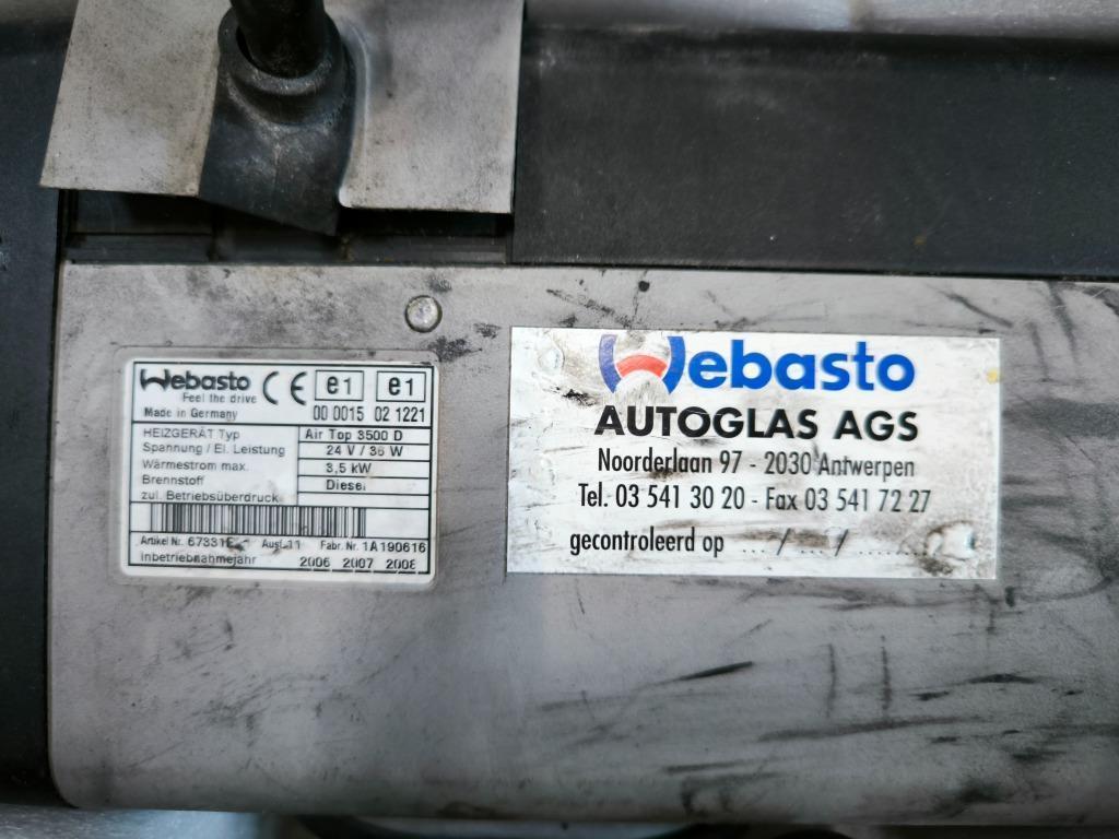 webasto 3.5kw 24V, Ophalen of Verzenden, Gebruikt