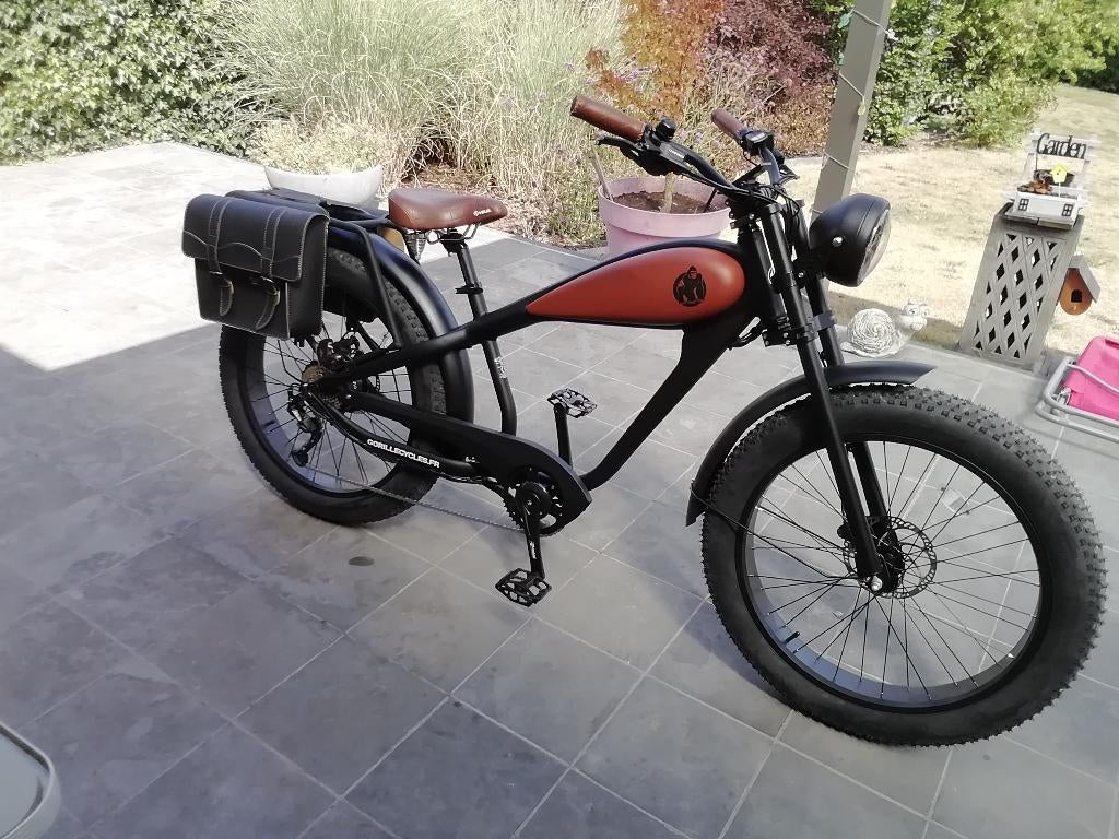 Velo retro electrique, Autres marques, Moins de 47 cm, 50 km par batterie ou plus, Comme neuf