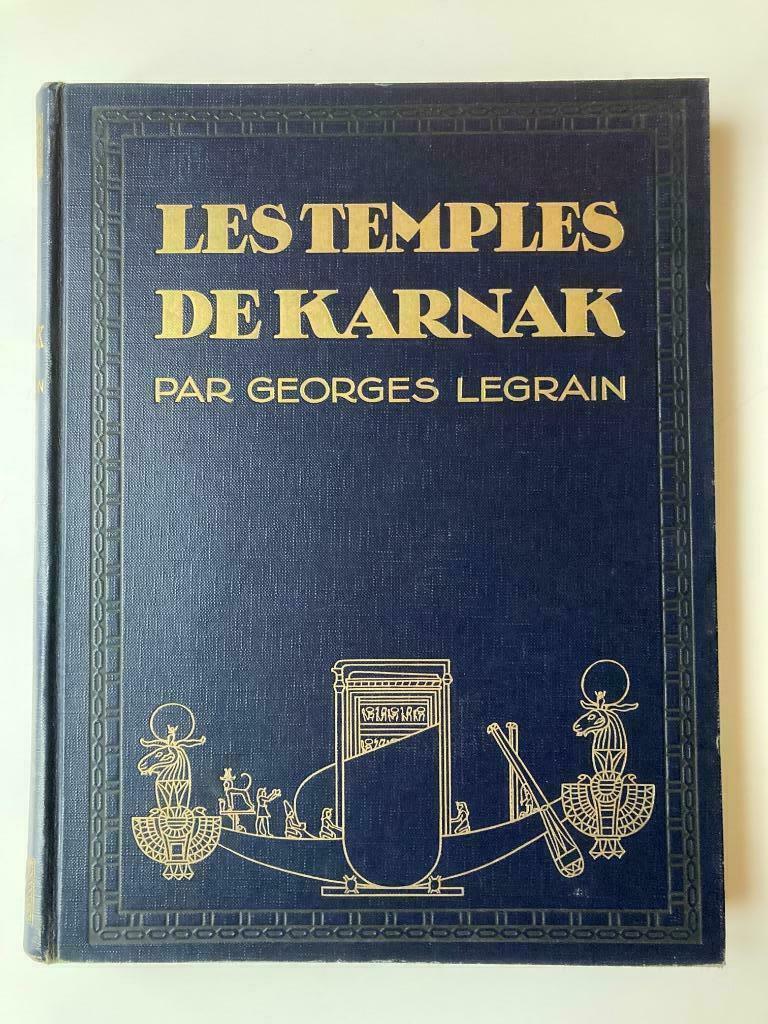 Les temples de Karnak - Georges Legrain, Livres, Enlèvement ou Envoi