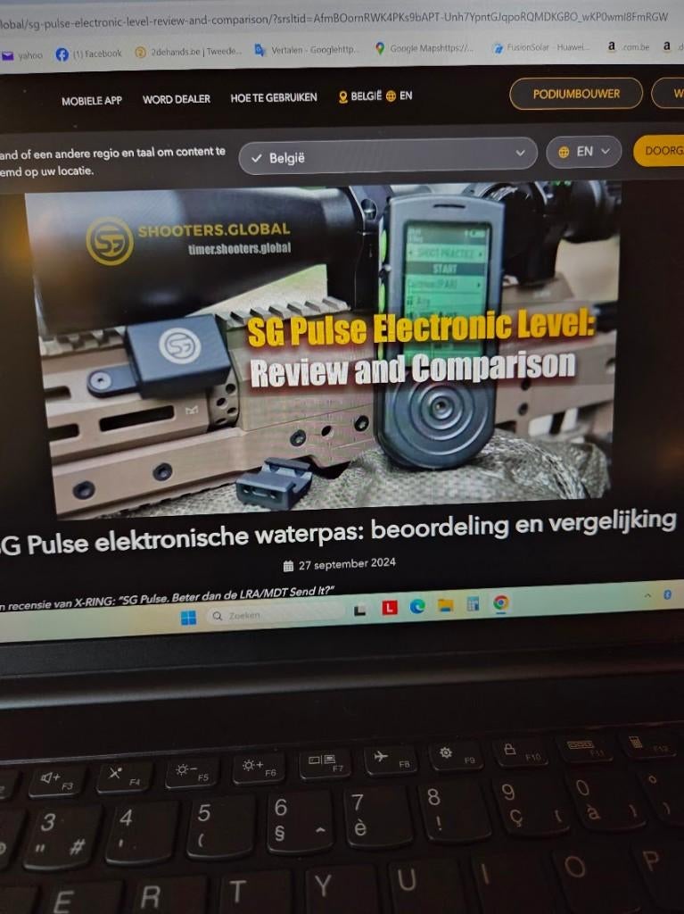 schietsport, Ophalen, Nieuw