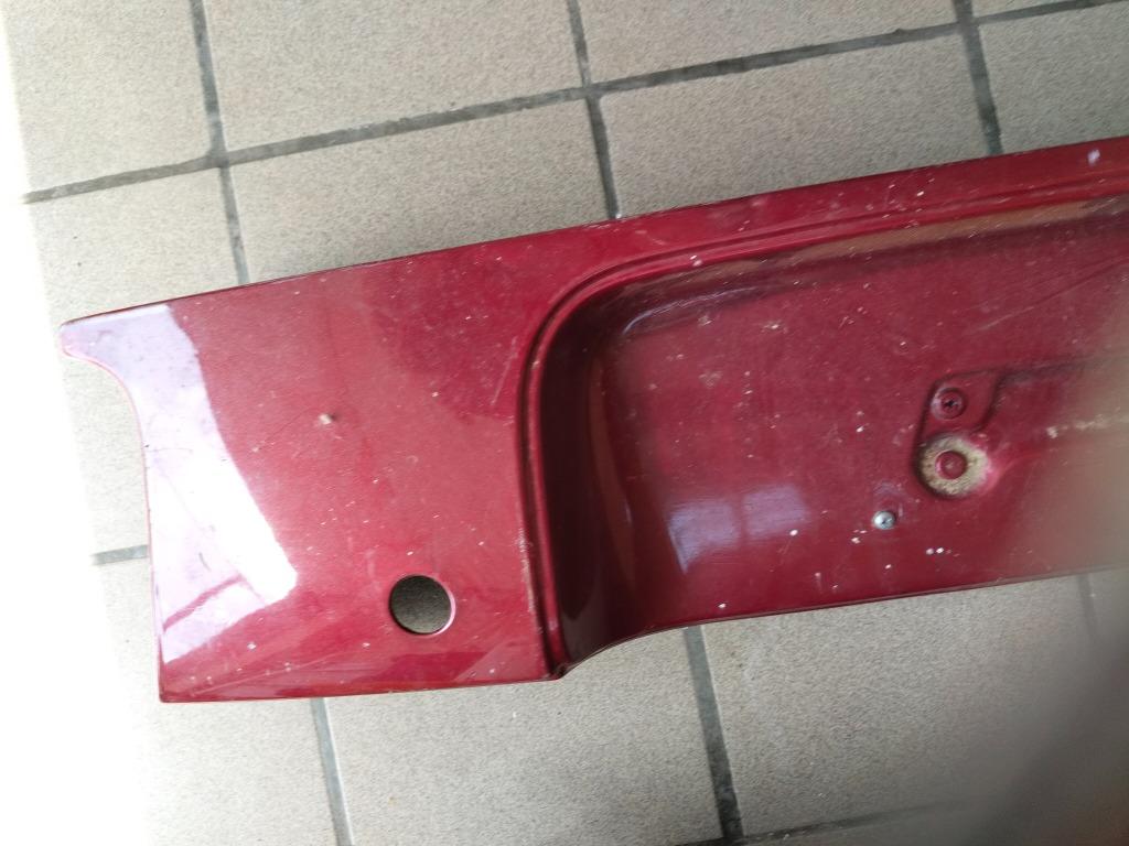 Support de plaque arrière arrière d'origine Honda Crx Del So, Enlèvement