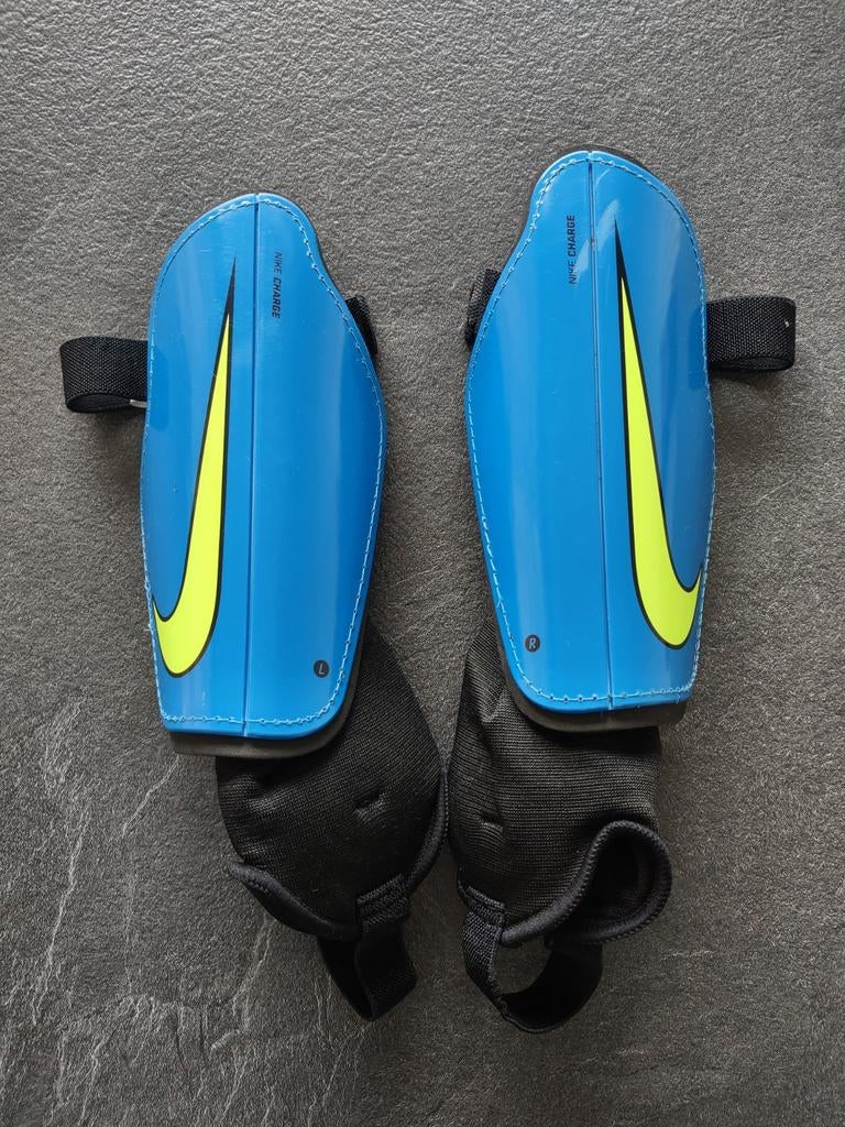 blauwe scheenbeschermers kinderen - Nike - S, Ophalen, Zo goed als nieuw, Nike, Jongen of Meisje