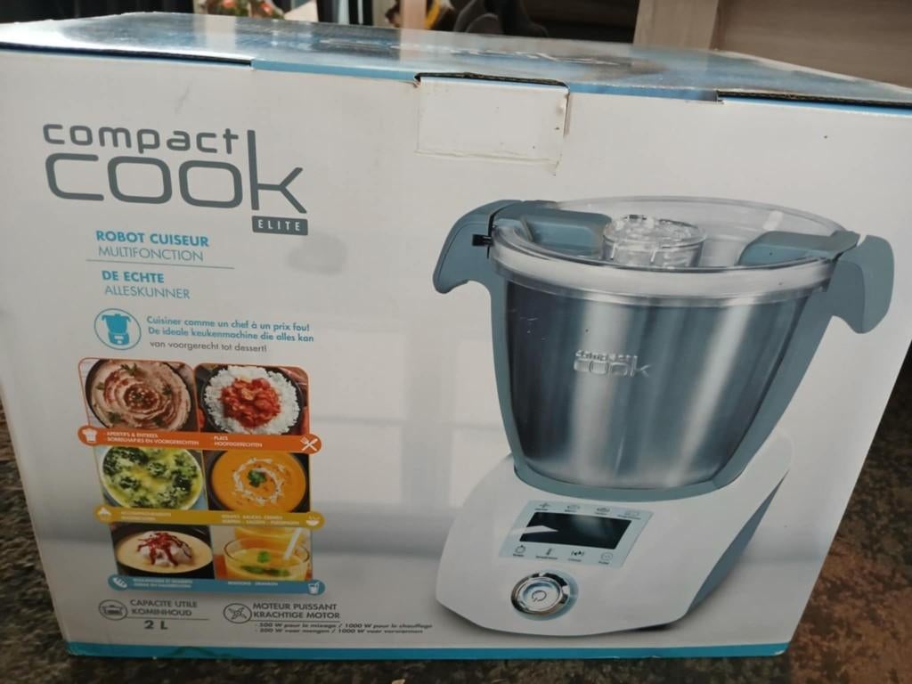 Compact Cook Elite - Aide à la cuisine tout-en-un, Enlèvement ou Envoi, Comme neuf