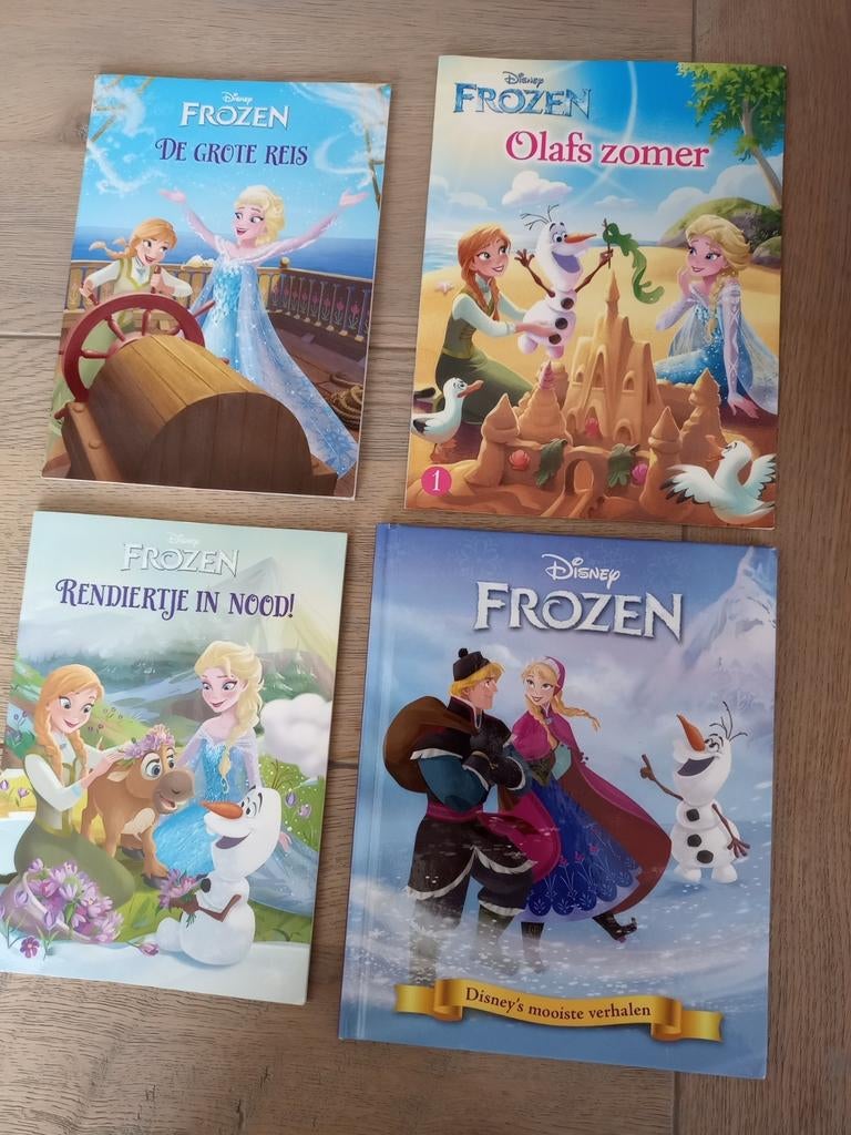 Frozen boeken, Ophalen of Verzenden, Zo goed als nieuw