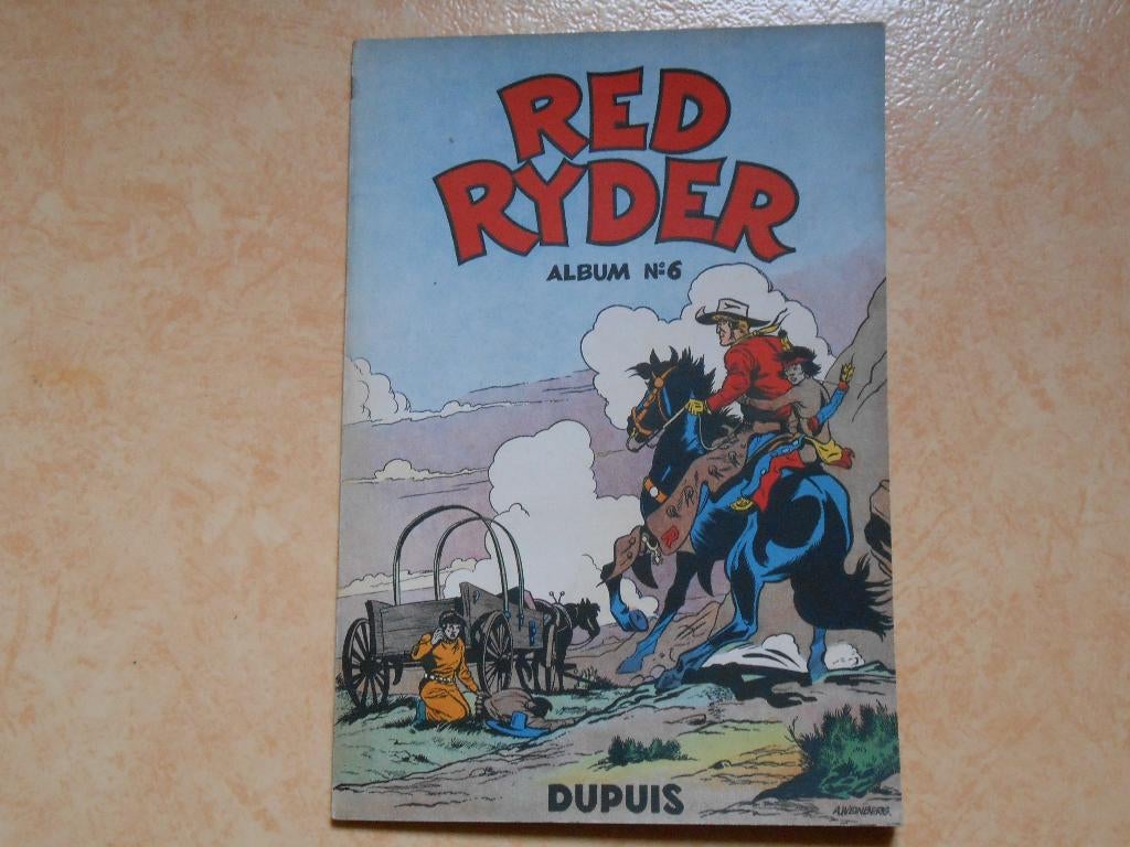 Red Ryder 6 sc 1954 1 ste druk Dupuis. Frans., Boeken, Stripverhalen, Zo goed als nieuw, Eén stripboek, Ophalen of Verzenden