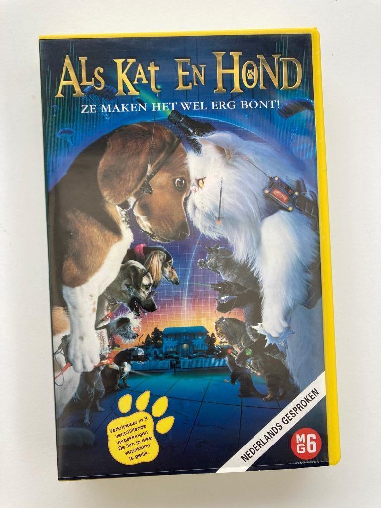 Filmcassette als kat en hond, Enlèvement ou Envoi, Comme neuf, Autres types
