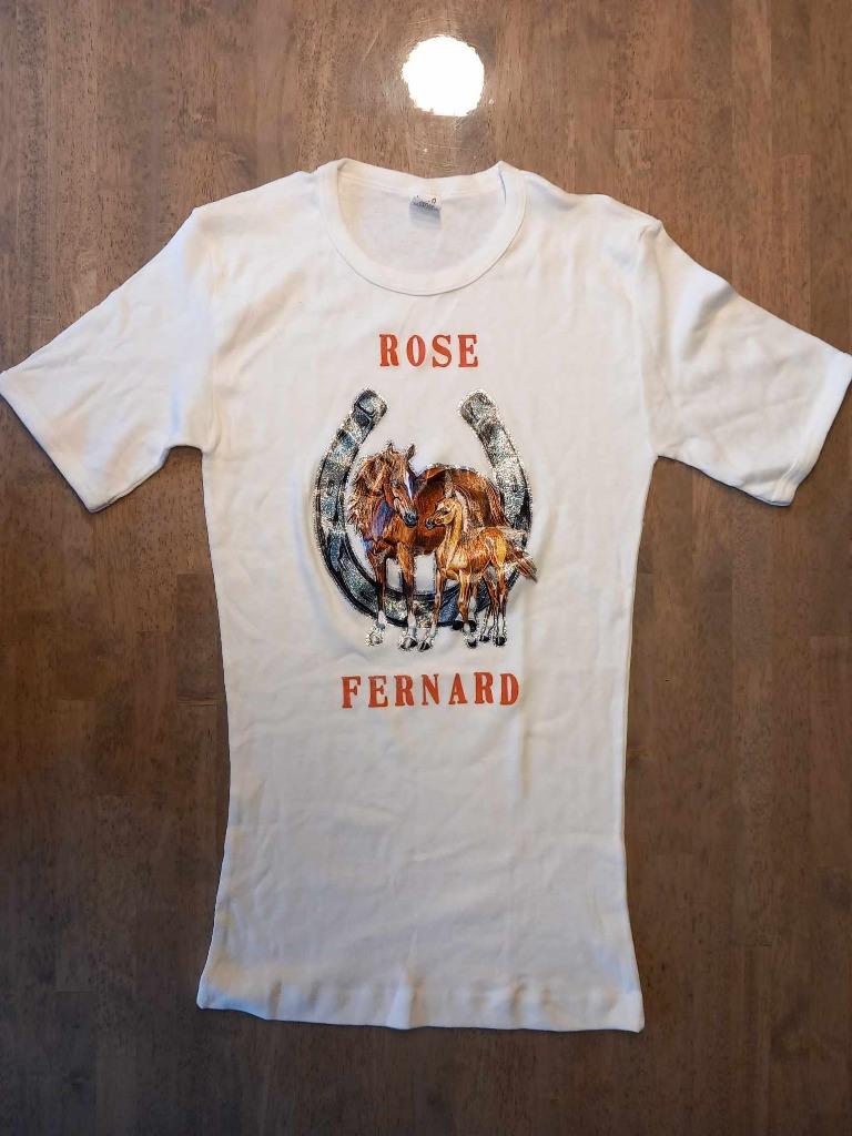 witte t-shirt dames paarden maat M, Maat 38/40 (M), Wifar, Wit, Ophalen of Verzenden