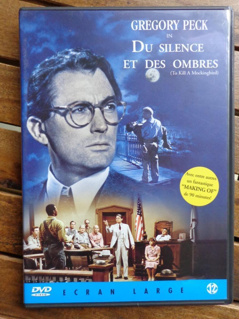)))  Du Silence et des Ombres //  Gregory Peck  (((, Alle leeftijden, Ophalen of Verzenden, Zo goed als nieuw