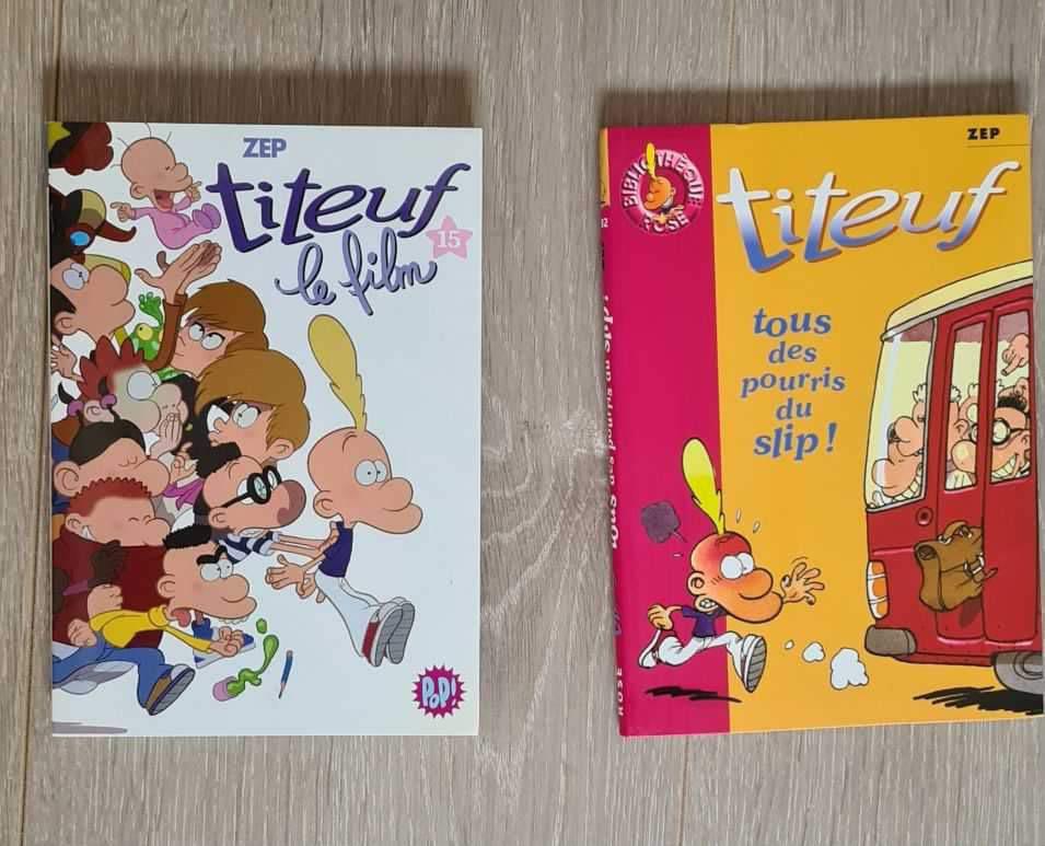 Lot de 2 livres titeuf comme neuf, Livres, Comme neuf