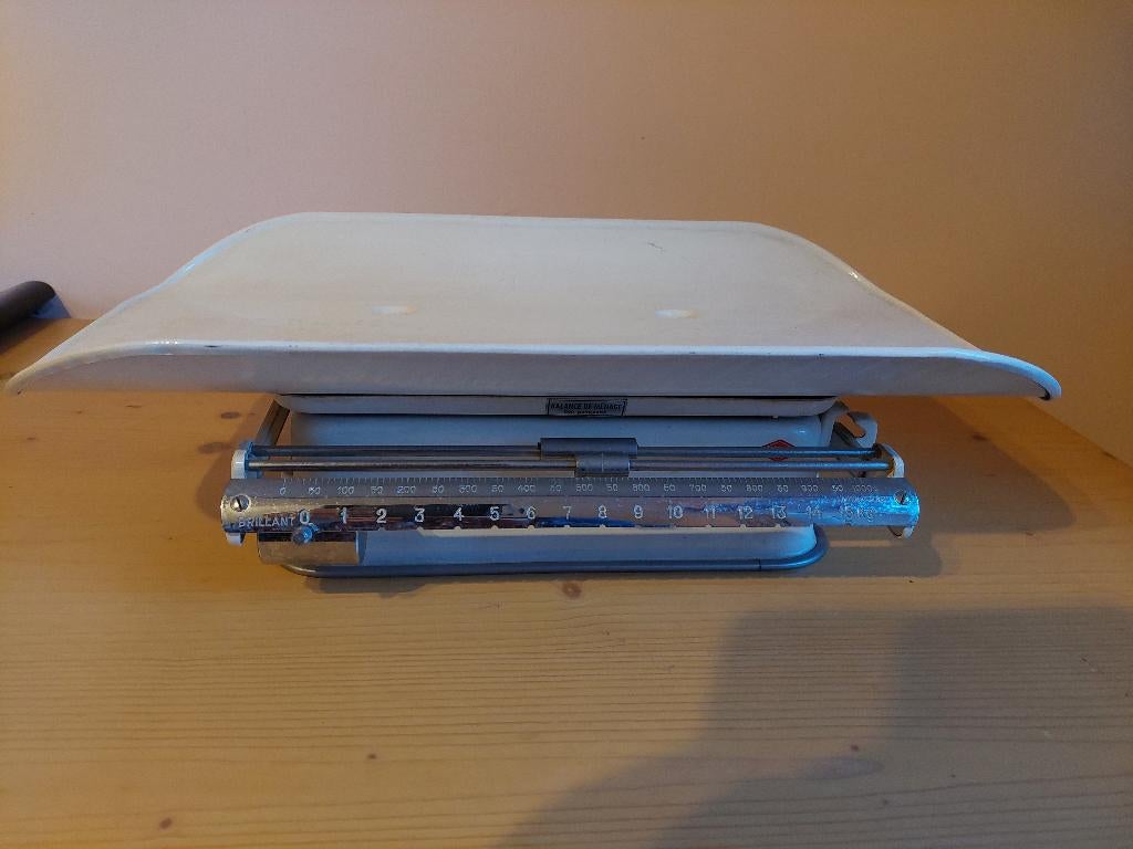 vintage babyweegschaal, Elektronische apparatuur, Weegschalen, Ophalen