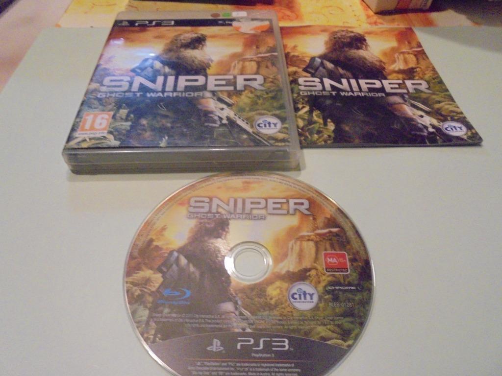 Playstation 3 Sniper Ghost warrior (CIB), Gebruikt, Shooter, Verzenden, 1 speler