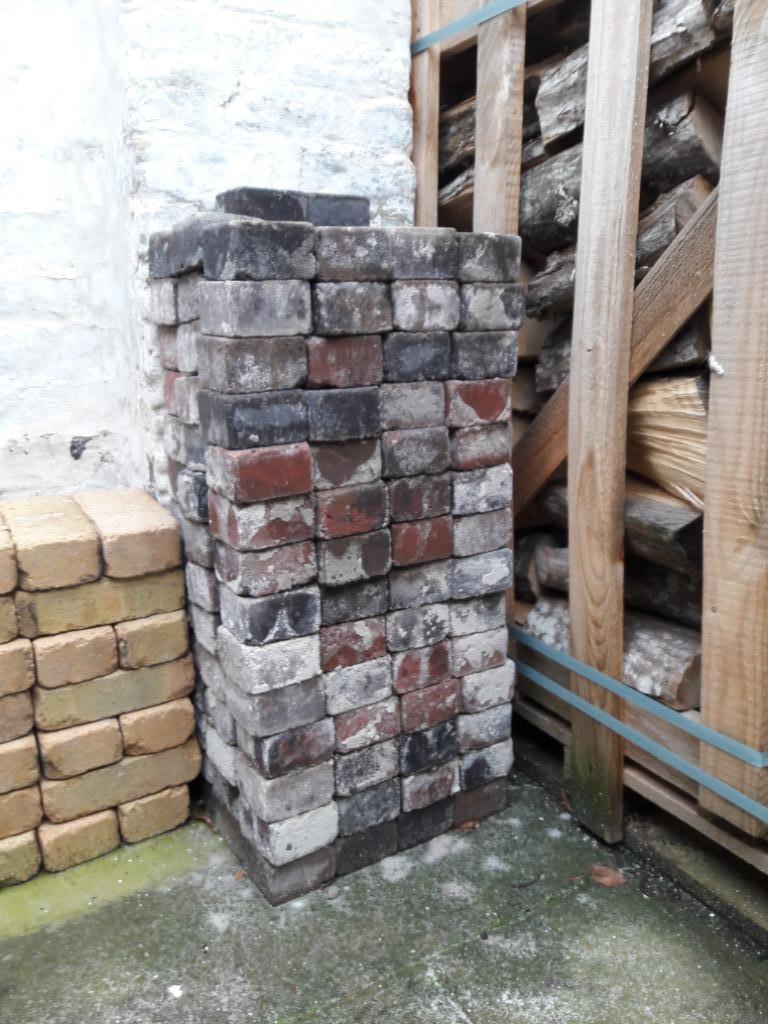 Betonstenen Betonblokjes Klein Lotje, Doe-het-zelf en Bouw, Ophalen, Zo goed als nieuw, Beton