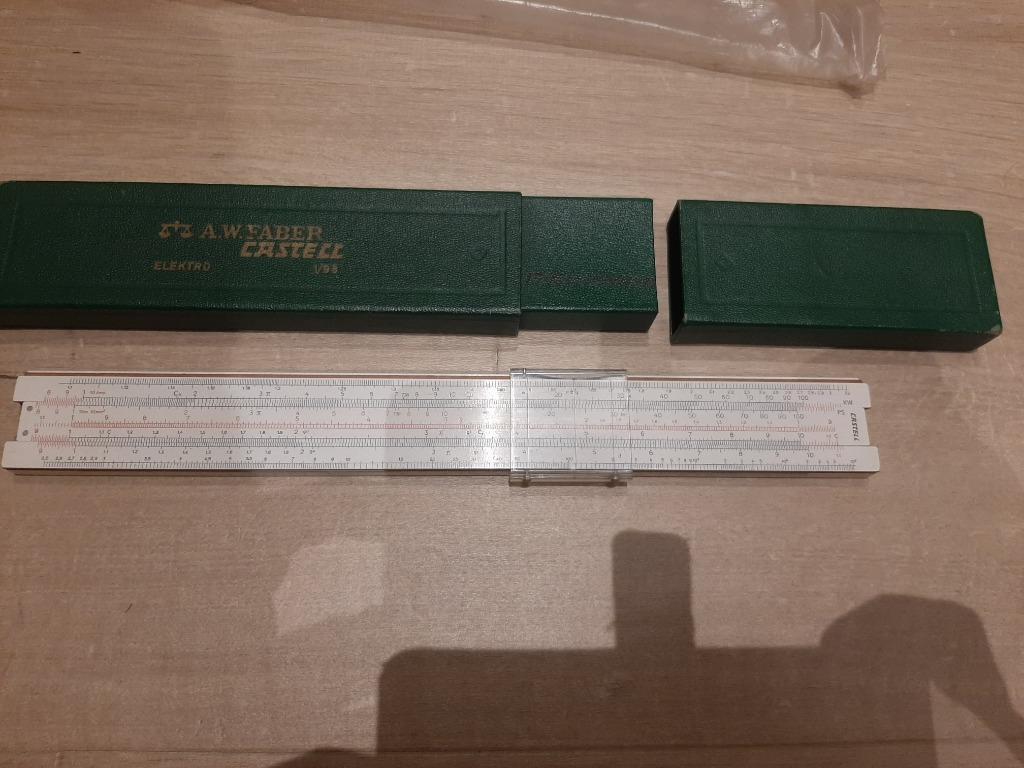 Faber Castell rekenlineaal, Ophalen of Verzenden