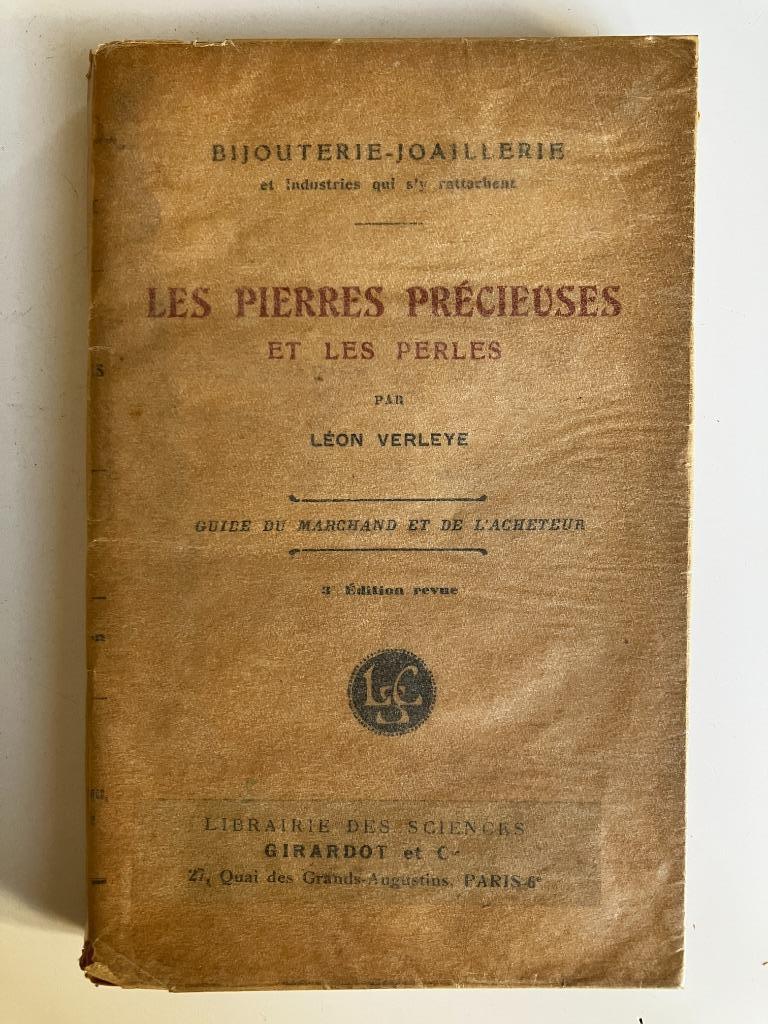 Les pierres précieuses et les perles - Léon Verleye, Boeken, Wetenschap, Ophalen