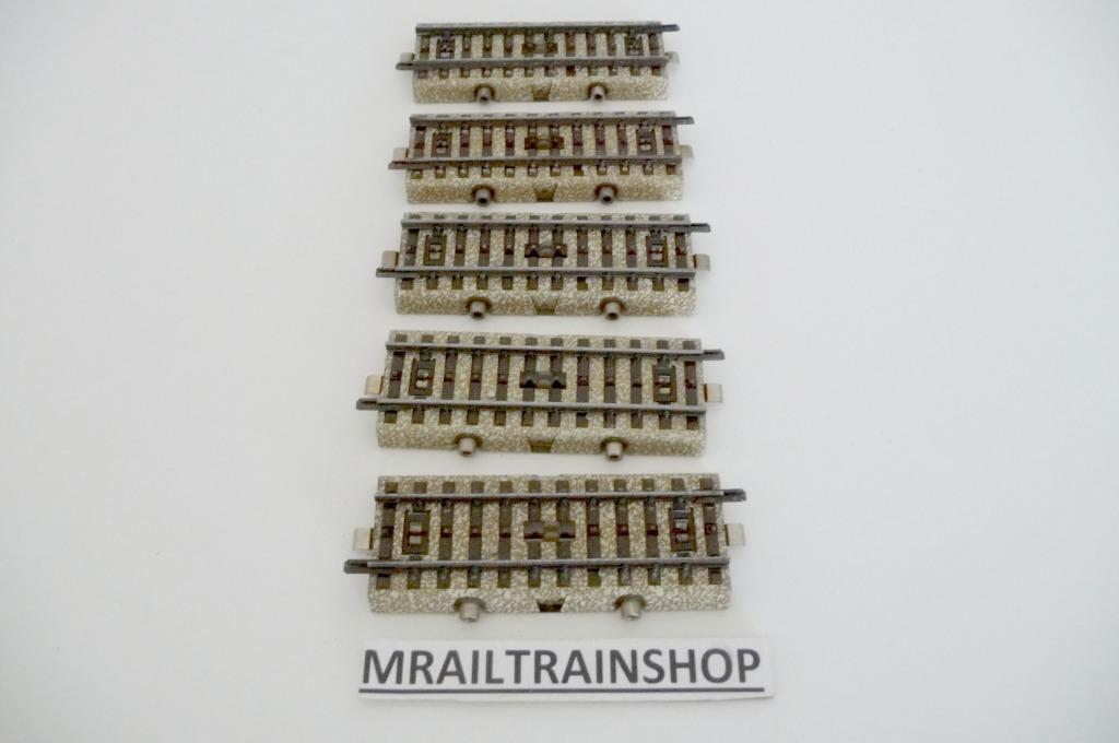 5146 MÄRKLIN HO - 5 x RECHTE SCHAKELRAILS (D2500528), Gebruikt, Marklin, Rails, Ophalen of Verzenden