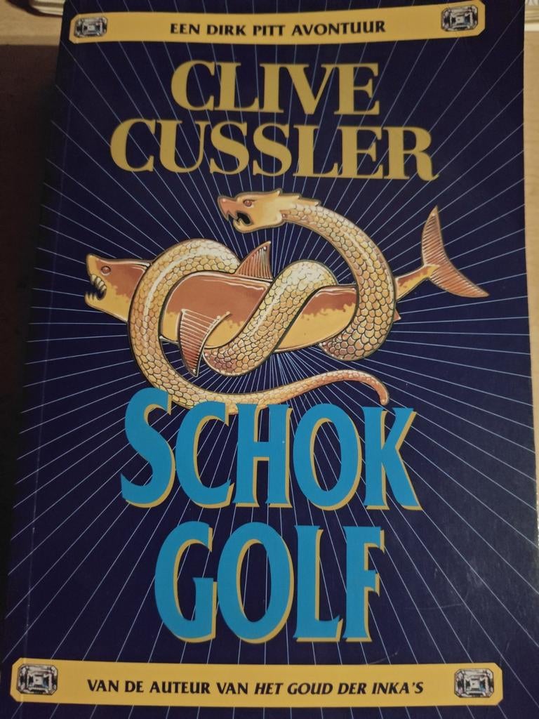 Schokgolf, Clive Cussler, Boeken, Clive Cussler, Amerika, Ophalen, Gelezen