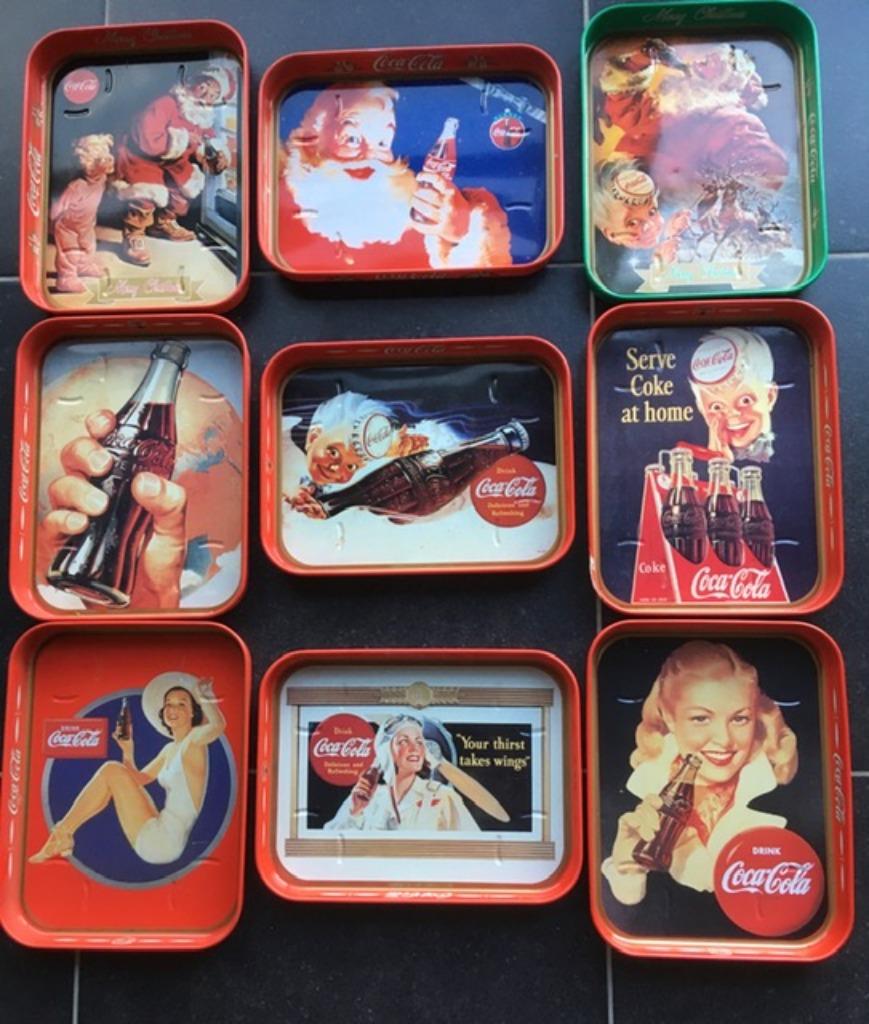 Coca-Cola , 10 plateaux, Collections, Comme neuf