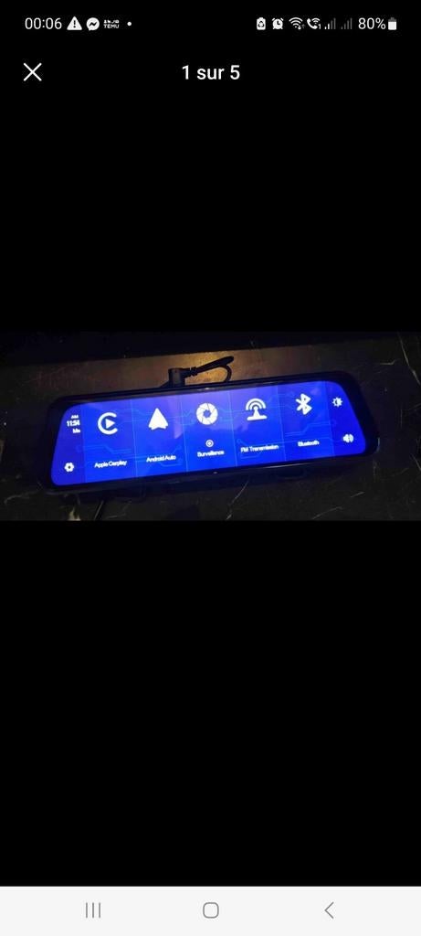 Dash cam, Enlèvement ou Envoi