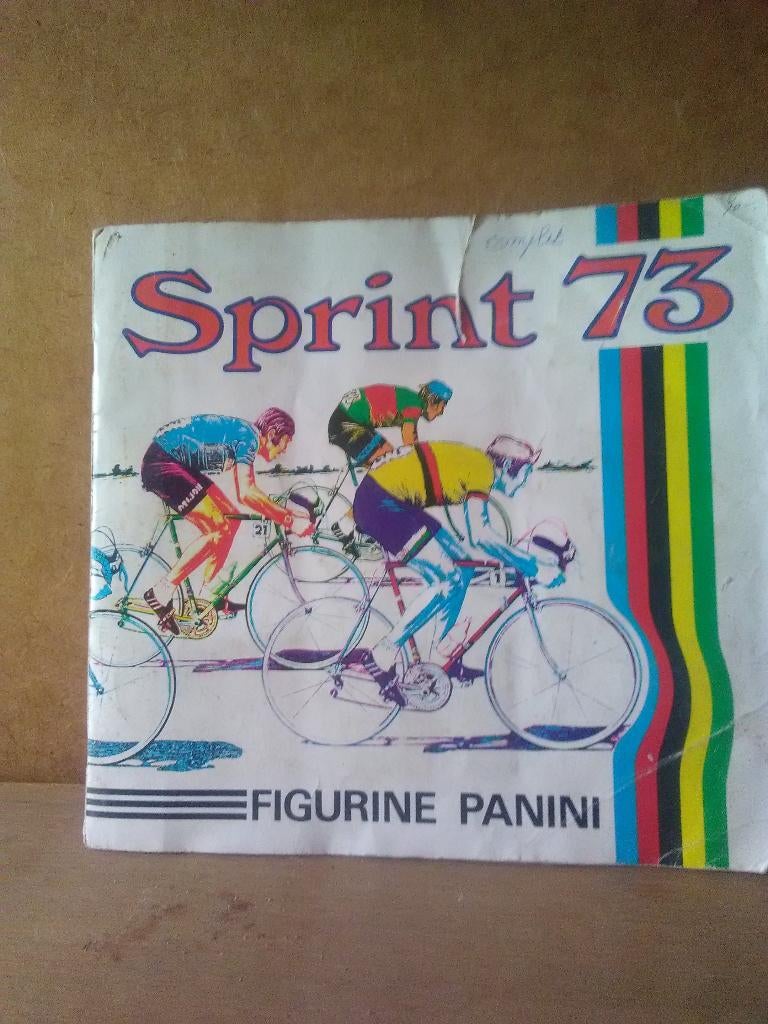 Panini sprint 73, Ophalen of Verzenden, Gebruikt, Meerdere plaatjes
