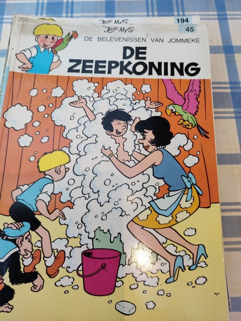 Strips jommeke, Ophalen, Gelezen