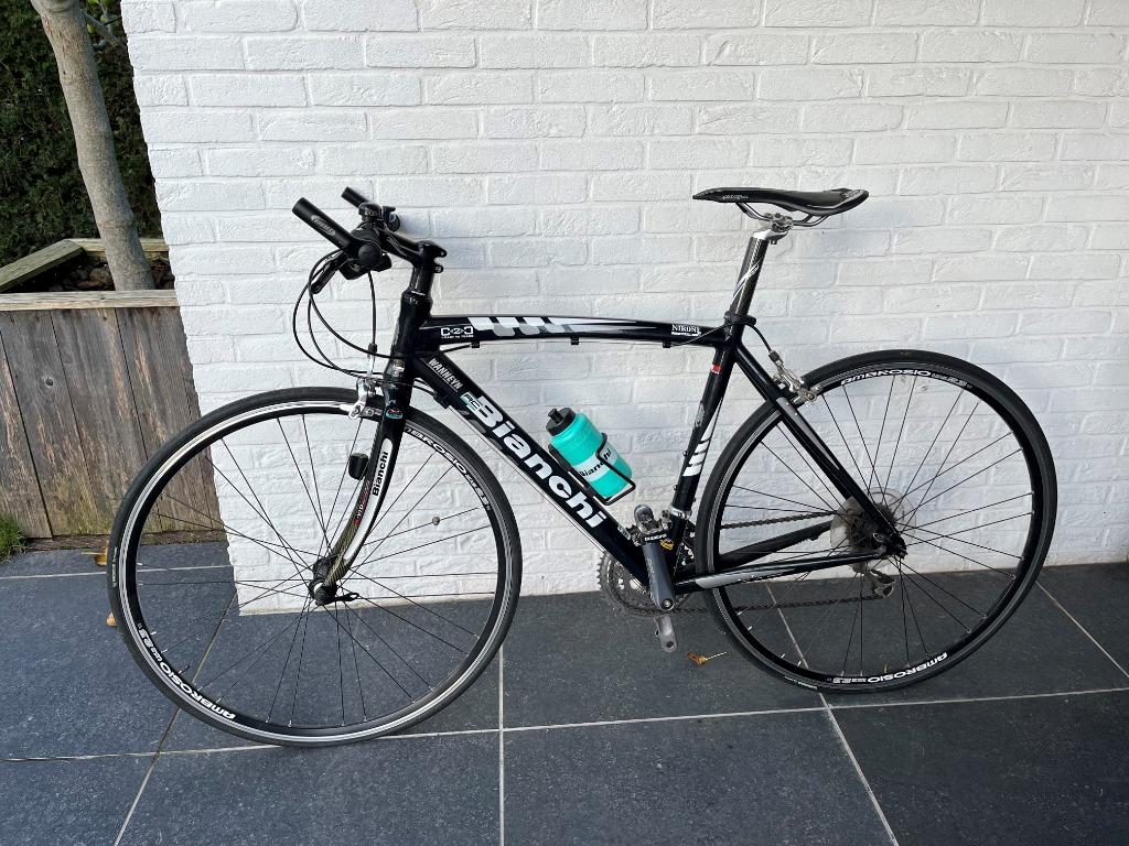 Bianchi via Nirone Alu-Hydro 7 - maat 53 - incl boekje, Fietsen en Brommers, Fietsen | Racefietsen, Gebruikt, Aluminium, Meer dan 20 versnellingen