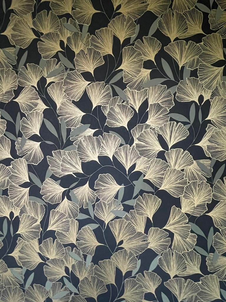 1 rol behangpapier (Dutch Wallcoverings Attitude), Huis en Inrichting, Stoffering | Behang, Ophalen, 10 tot 25 m², Zwart